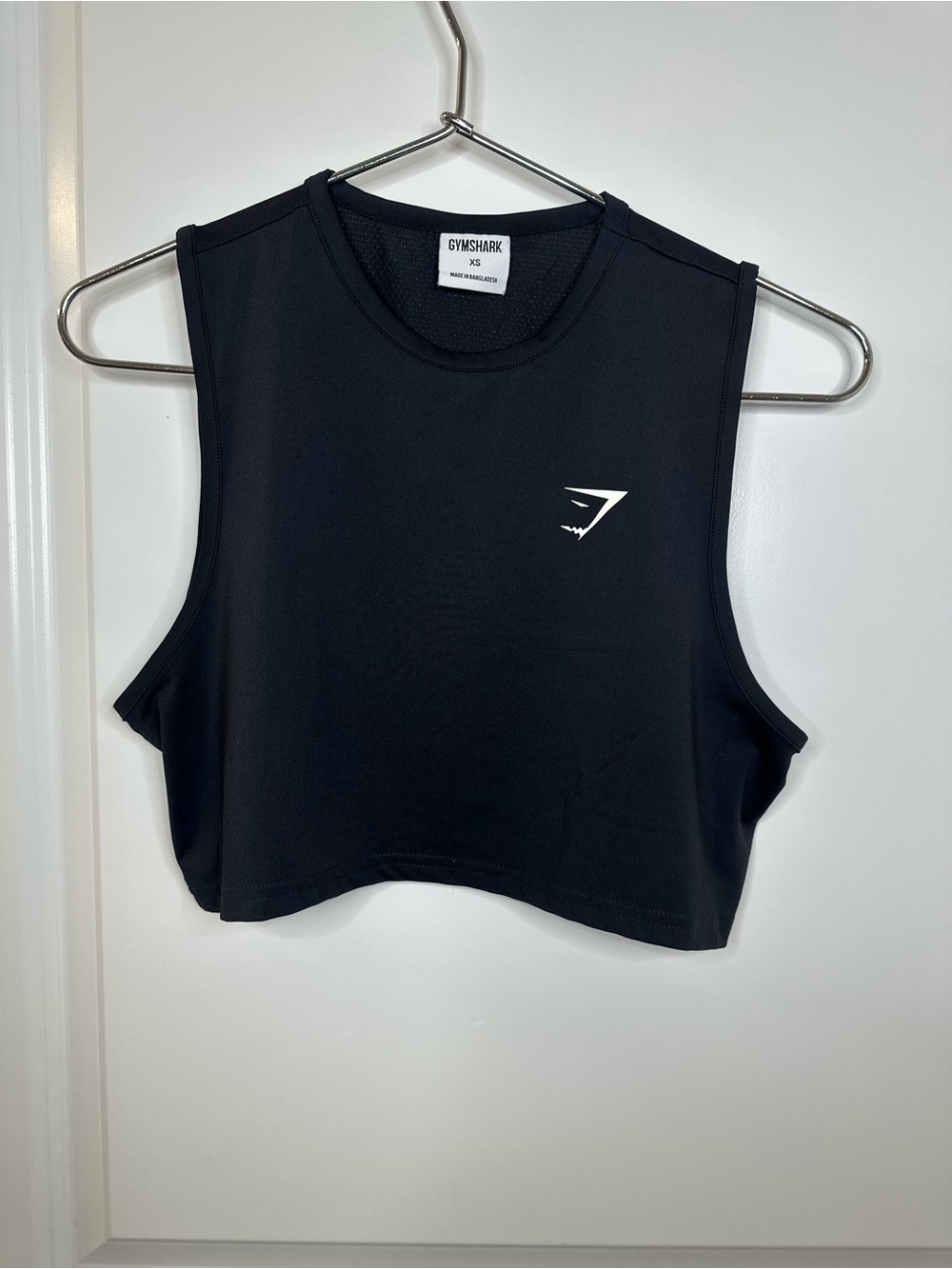 Gymshark Training Crop Tank | Black | XS